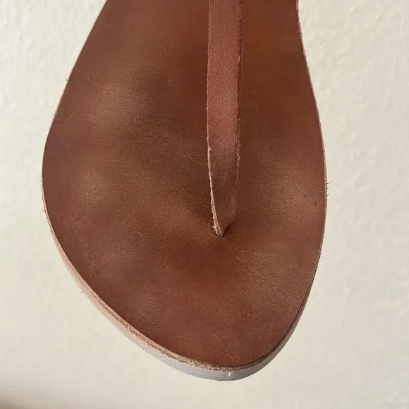 Brown Strappy Sandals - Picture 4 of 7